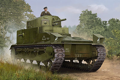 HobbyBoss Vickers Medium Tank MK I Plastic Model Military Vehicle 1/35 Scale #hy83878