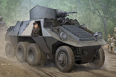 HobbyBoss Mittlere Panzerwagen ADGZ-Daimler Plastic Model Military Vehicle Kit 1/35 Scale #hy83889