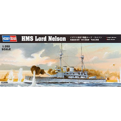 HobbyBoss HMS Lord Nelson Plastic Model Military Ship Kit 1/350 Scale #hy86508