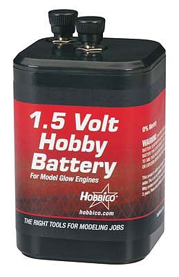 Hobbico 1.5V Glow Plug/Hobby Battery