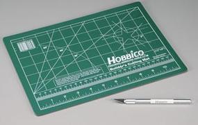 Builder's Cutting Mat 9x12  w/Hobby Knife
