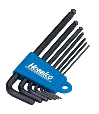Hobbico 7-Piece Ball Tip Hex L Wrench Metric
