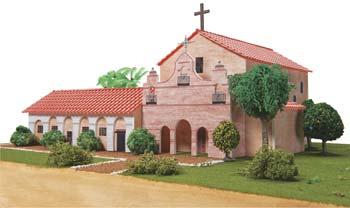 Hobbico California Mission San Antonio De Padua Mission Project Building Kit #y9024