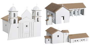 Hobbico Kit 1- Santa Barbara/Nuestra Senora/San Fernando Mission Project Building Kit #y9061
