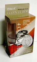 HE-Harris Dollars Large Coin Tubes (4/bx) HE-Harris Dollars Large Coin Tubes (4/bx)