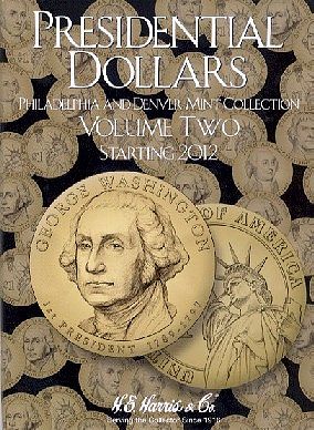 HE-Harris Philadelphia & Denver Mint Collection Vol.2 2012-16 Coin Folder Coin Collecting Book #2278