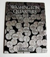 HE-Harris Vol.1, 1999 thru 2003 Washington State Quarters Coin Folder Coin Collecting Book and Sup #2580