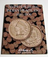 HE-Harris Flying Eagle/Indian Head Cent 1857-1909 Coin Folder Coin Collecting Book and Supply #2671 HE-Harris Flying Eagle/Indian Head Cent 1857-1909 Coin Folder Coin Collecting Book and Supply #2671