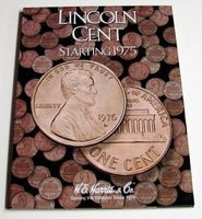 HE-Harris Lincoln Cent 1975-2000 Coin Folder Coin Collecting Book and Supply #2674