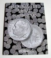 HE-Harris Roosevelt Dime 2000-2005 Coin Folder Coin Collecting Book and Supply #2941 HE-Harris Roosevelt Dime 2000-2005 Coin Folder Coin Collecting Book and Supply #2941