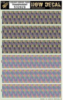 HGW-Models 1/32 5-Color Lozenge Upper & Lower, Faded Fabric-Type w/Transparent Base (7''x10'') (Decals) HGW-Models 1/32 5-Color Lozenge Upper & Lower, Faded Fabric-Type w/Transparent Base (7''x10'') (Decals)