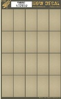 HGW-Models 1/32 Canvas Fabric-Type w/White Base, 20-segments 60mmx32mm (7''x10'') (Decals) HGW-Models 1/32 Canvas Fabric-Type w/White Base, 20-segments 60mmx32mm (7''x10'') (Decals)