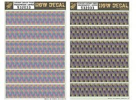 HGW-Models 1/32 5-Color Lozenge Upper & Lower, Faded Fabric-Type w/Transparent Base (2 7''x10'') (Decals) HGW-Models 1/32 5-Color Lozenge Upper & Lower, Faded Fabric-Type w/Transparent Base (2 7''x10'') (Decals)