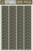 HGW-Models 1/32 4-Color Lozenge Upper, Faded Canvas Fabric-Type w/Transparent Base (7''x10'') (Decals) HGW-Models 1/32 4-Color Lozenge Upper, Faded Canvas Fabric-Type w/Transparent Base (7''x10'') (Decals)