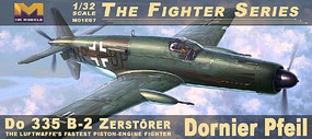 HK-Models Dornier Do335B2 WWII Luftwaffe Fighter Plastic Model Airplane Kit 1/32 Scale #01e07