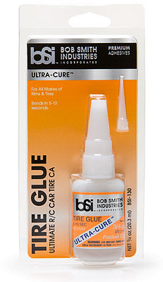 Hobbylinc Ultra Cure Tire Glue 3/4 oz Medium #130