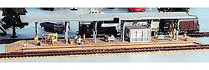 Heljan Long Passenger Platform Kit HO Scale Model Railroad Building #1753