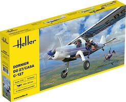 Heller Dornier Do27/Casa C127 Civilian Aircraft Plastic Model Airplane Kit 1/72 Scale #30304