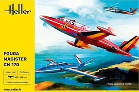 Heller 1/48 Fouga Magister CM170 Aircraft
