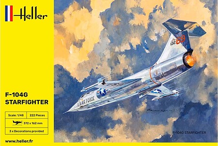 Heller 1/48 F104G Starfighter