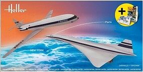 Heller Caravelle&Concorde DK 1-100