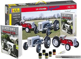 Heller Ferguson TS20 & FF30 Farm Tractors Plastic Model Airplane Kit 1/24 Scale #52323 Heller Ferguson TS20 & FF30 Farm Tractors Plastic Model Airplane Kit 1/24 Scale #52323