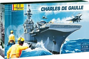 Heller 1/400 Charles De Gaulle French Aircraft Carrier Heller 1/400 Charles De Gaulle French Aircraft Carrier