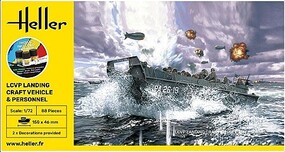 Heller WW2 landing craft 1-72
