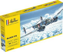 Heller Bloch 174 Recon Bomber Plastic Model Airplane Kit 1/72 Scale #80312