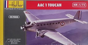Heller AAC1 Toucan Plastic Model Airplane Kit 1/72 Scale #80359