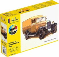 Heller 1928 Citroen C4 Fourgonnette Van  Plastic Model Van Kit 1/24 Scale #80703