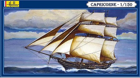 Heller 1/150 Capricorne Sailing Ship