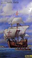 Heller Santa Maria Sailing Ship Plastic Model Sailing Ship Kit 1/75 Scale #80865 Heller Santa Maria Sailing Ship Plastic Model Sailing Ship Kit 1/75 Scale #80865