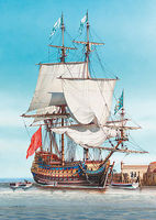 Le Sirene Sailing Ship Plastic Model Sailing Ship Kit 1/150 Scale #80893