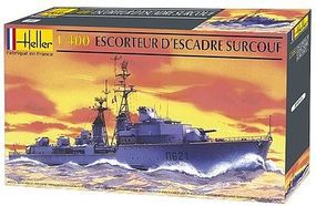 Heller Sorcouf French Destroyer Plastic Model Military Ship Kit 1/400 Scale #81013