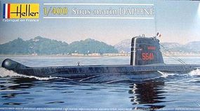 Heller Daphne French Patrol Submarine Plastic Model Military Ship Kit 1/400 Scale #81069 Heller Daphne French Patrol Submarine Plastic Model Military Ship Kit 1/400 Scale #81069