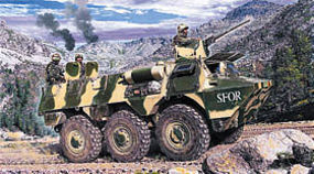 Heller VAB 6x6 Troop Transporter Plastic Model Military Vehicle Kit 1/35 Scale #81141 Heller VAB 6x6 Troop Transporter Plastic Model Military Vehicle Kit 1/35 Scale #81141