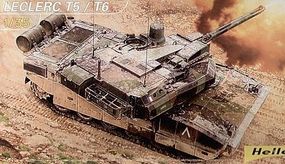 Heller Leclerc T5/T6 Main Battle Tank Plastic Model Military Vehicle Kit 1/35 Scale #81142