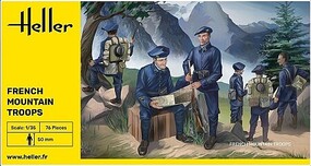 Heller French Mountain Troops 1-35