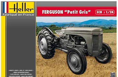 Heller Ferguson Le Petit Gris Farm Tractor (New Tool) Plastic Model Vehicle Kit 1/24 #81401