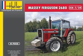 Heller Massey Ferguson 2680 Farm Tractor  Plastic Model Tractor Kit 1/24 Scale  #81402
