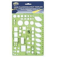 Helix-Art Home Planning Layout Plastic Template Helix-Art Home Planning Layout Plastic Template