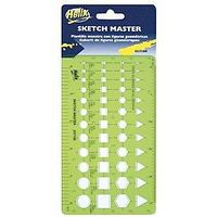 Helix-Art Sketch Master Shapes Plastic Template Helix-Art Sketch Master Shapes Plastic Template