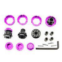 HOT-RACING 17mm Flux Warlock Hex W Serrated Nuts- Savage Flux HOT-RACING 17mm Flux Warlock Hex W Serrated Nuts- Savage Flux