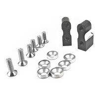 HOT-RACING Black Aluminum Servo Mount AX10 Wraith Ridge HOT-RACING Black Aluminum Servo Mount AX10 Wraith Ridge