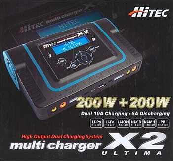 Hitec Ultima X2 Dual Port Charger