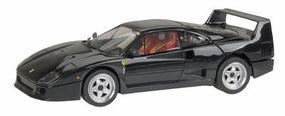 Ferrari F40 2-Door w/Rear Spoiler - Black O Scale Model Railroad Vehicle #10016