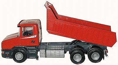 Herpa Scania T Dump Truck red - G-Scale
