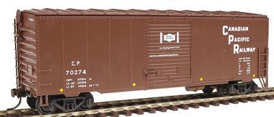Herpa 40 NSC Rebuilt Boxcar Canadian Pacific Railway HO Scale Model Train Freight Car #12033