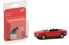 Minikit Audi A4 Convertible - Kit (Plastic) HO Scale Model Railroad Vehicle #12287